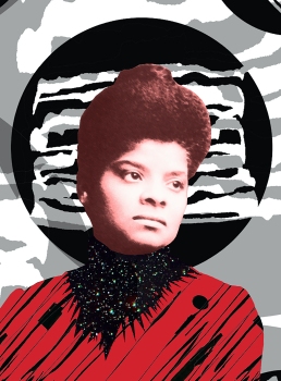 Ida B. Wells (1862 - 1931) American journalist, educator, a founder of the NAACP and anti-lynching activist.